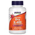 Витамин E-400 / Vegetarian Dry E-400 d-alpha Tocopheryl, 268 мг (400 МЕ), Now Foods, 100 вегетарианских капсул
