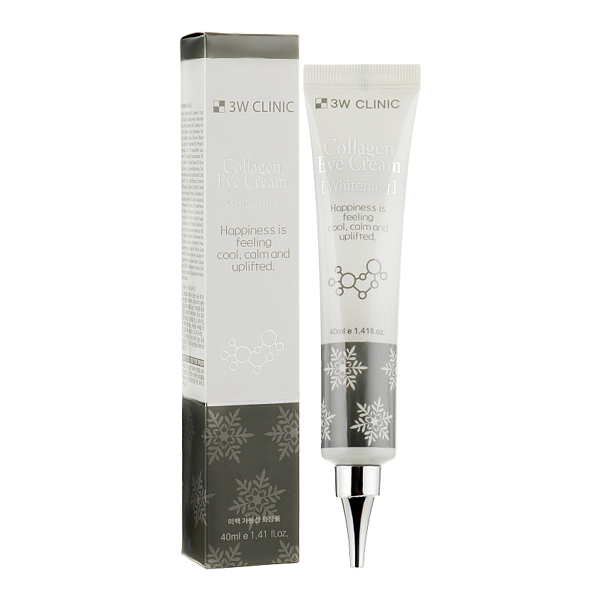 Осветляющий крем для кожи вокруг глаз с коллагеном 3W Clinic Collagen Eye Cream