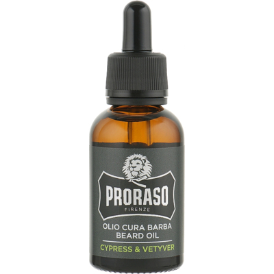 Подарочный набор для ухода за бородой Proraso Cypress & Vetyver (шампунь для бороды, масло для бороды)
