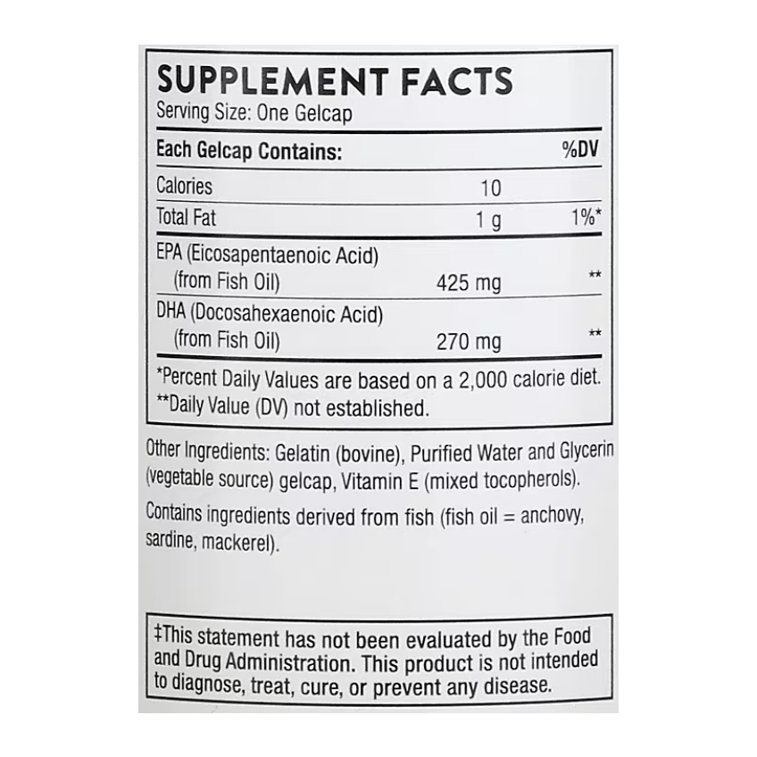 Омега-3 / Super EPA, EPA & DHA, Thorne Research, 90 капсул