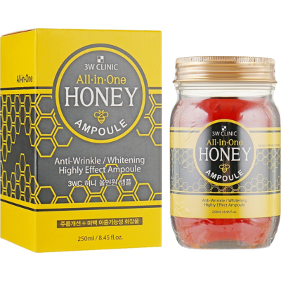 Медовая многофункциональная сыворотка 3W Clinic All In One Honey Ampoule