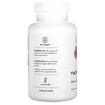 Покращений засіб для підтримки кісток / Advanced Bone Support, Thorne Research, 120 капсул