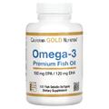 Омега-3, риб'ячий жир преміум-класу / Omega-3 Premium Fish Oil, California Gold Nutrition, 100 гелевих капсул