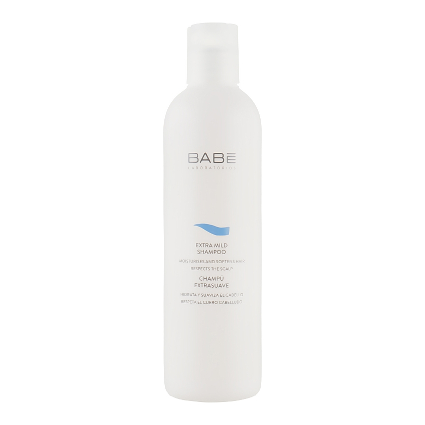 М'який шампунь для всіх типів волосся Babe Laboratorios Extra Mild Shampoo