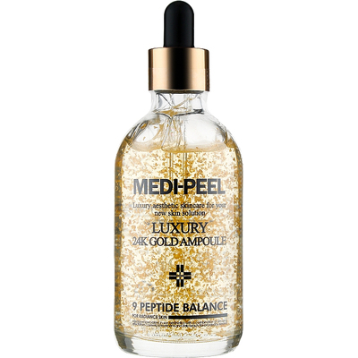 Антиоксидантная сыворотка укрепляющая с золотом Medi-Peel Luxury 24K Gold Ampoule