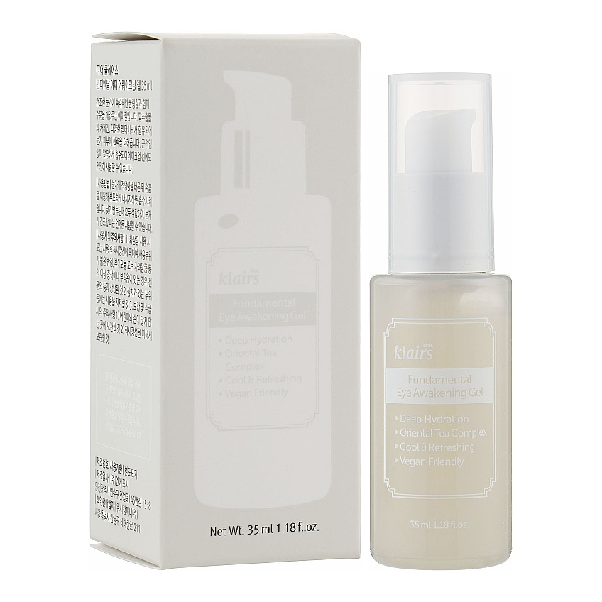 Гель для век против отеков Klairs Fundamental Eye Awakening Gel