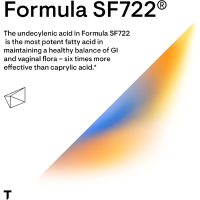Ундециленова кислота (формула SF722) / Undecylenic Acid (Formula SF722), Thorne Research, 50 мг, 250 гелевих капсул