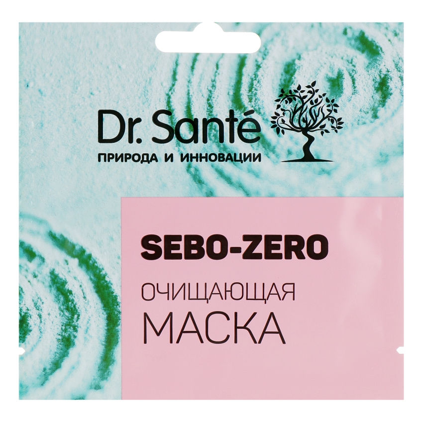 Очищувальна маска для проблемної шкіри Dr.Sante Sebo-Zero