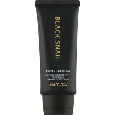 ВВ-крем с муцином черной улитки FarmStay Black Snail Primer BB Cream SPF50+/PA