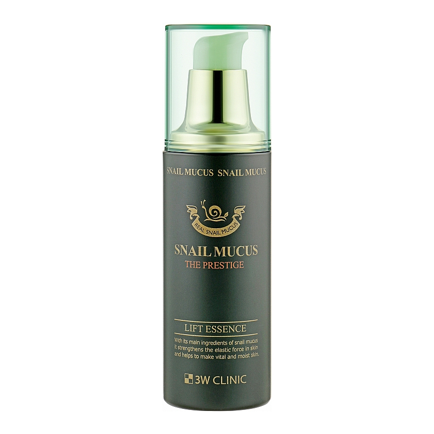 Подтягивающая эссенция для лица с муцином улитка 3W Clinic Snail Mucus lift Essence