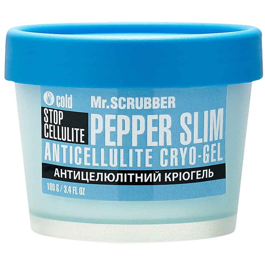 Антицеллюлитный криогель для тела Mr.Scrubber Stop Cellulite Pepper Slim Anticellulite Cryo-Gel
