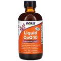 Жидкий коэнзим Q10 / Liquid CoQ10, Now Foods, 100 мг, 118 мл