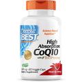 Высокоусвояемый коэнзим Q10 с биоперином / High Absorption CoQ10 with BioPerine, Doctor's Best, 200 мг, 180 капсул