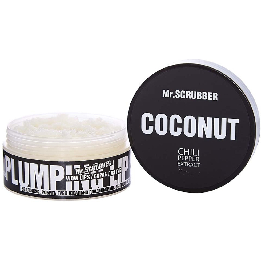Скраб для губ Кокос Mr.Scrubber Wow Lips Coconu