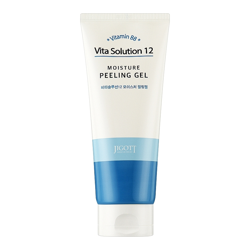 Пилинг-гель для лица увлажняющий Jigott Vita Solution 12 Moisture Peeling Gel