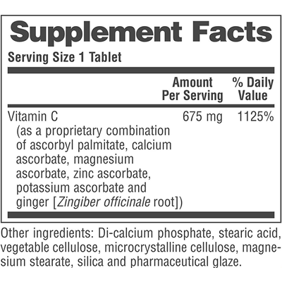 Витамин С эстерифицированный / Esterified Vitamin C, Nature's Plus, 675 мг, 90 таблеток