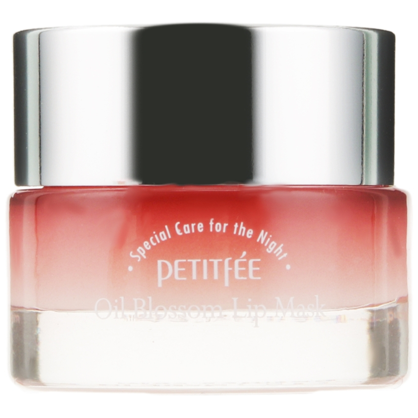 Ночная маска для губ с маслом камелии и витамином Е Petitfee Oil Blossom Lip Mask