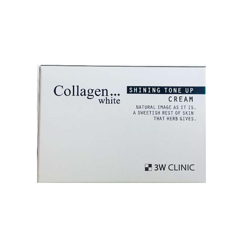 Осветляющий крем для лица 3W Clinic Clinic Collagen White Shining Tone Up Cream