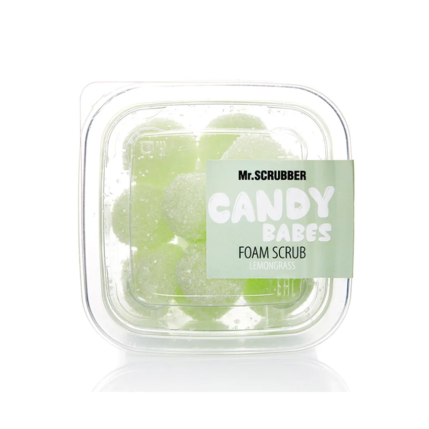 Пінний скраб для тіла лимон Mr.Scrubber Candy Babes Lemongrass