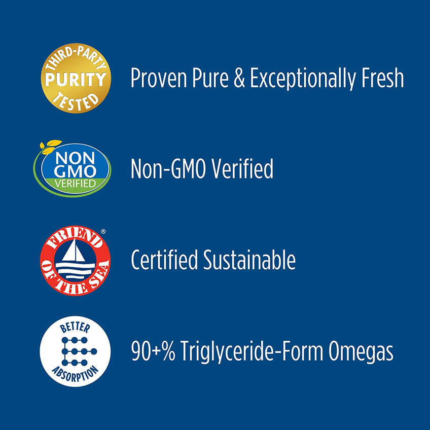 Омега-3 зі смаком лимона / Omega-3 Lemon, Nordic Naturals, 180 гелевих капсул