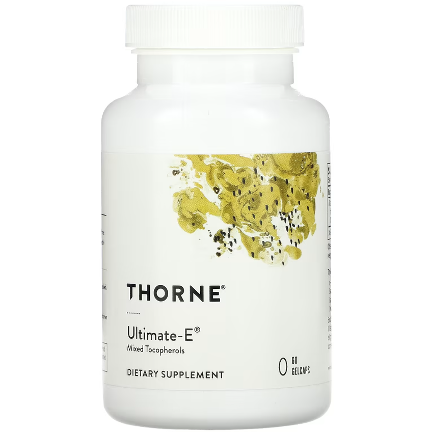 Вітамін Е / Ultimate-E, Thorne Research, 335 мг, 60 капсул