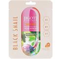 Ампульная маска «Черная улитка» Jigott Black Snail Real Ampoule Mask