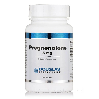 Прегненолон / Pregnenolone, Douglas Laboratories, 5 мг, 100 таблеток