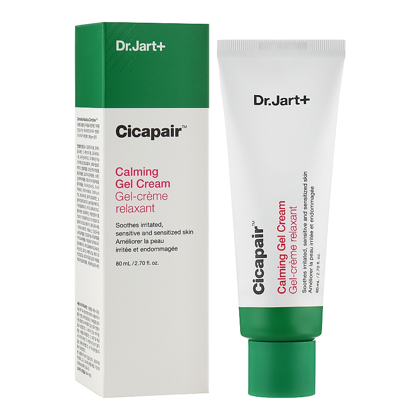 Успокаивающий гель-крем с центелой азиатской Dr.Jart+ Cicapair Calming Gel Cream