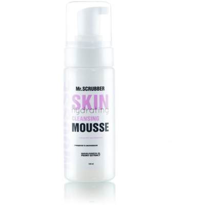 Увлажняющий мусс для умывания Mr.Scrubber Hydrating Peony Extract