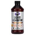 L-карнітин рідкий з цитрусовим смаком / Liquid L-Carnitine, Now Foods, 1000 мг, 473 мл