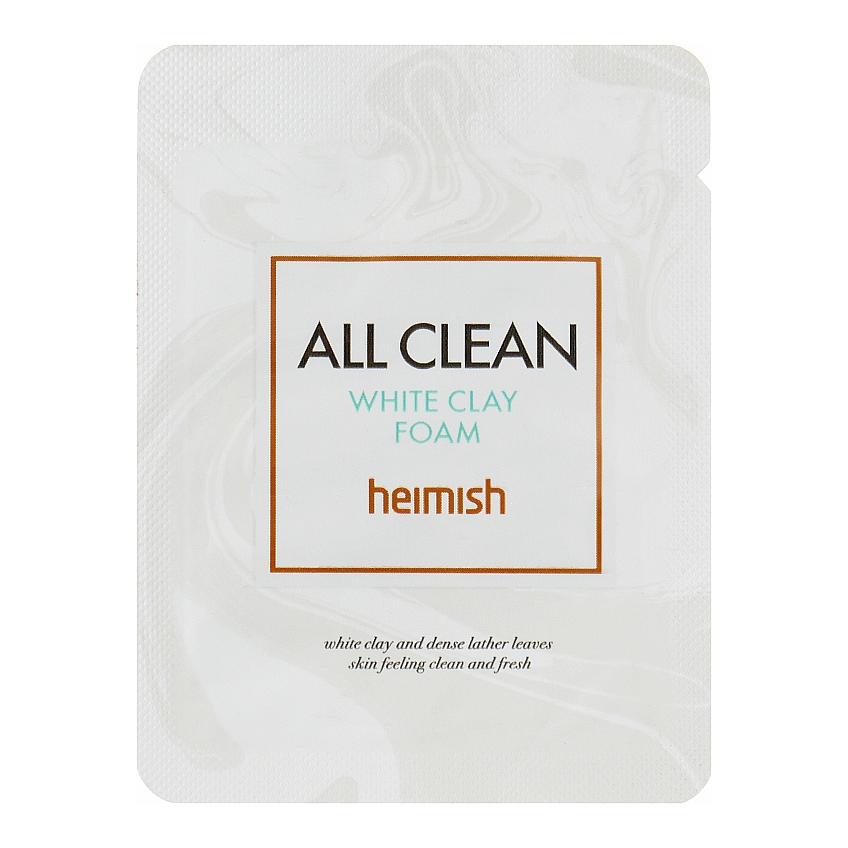 Очищающая пенка для лица с белой глиной Heimish All Clean White Clay Foam