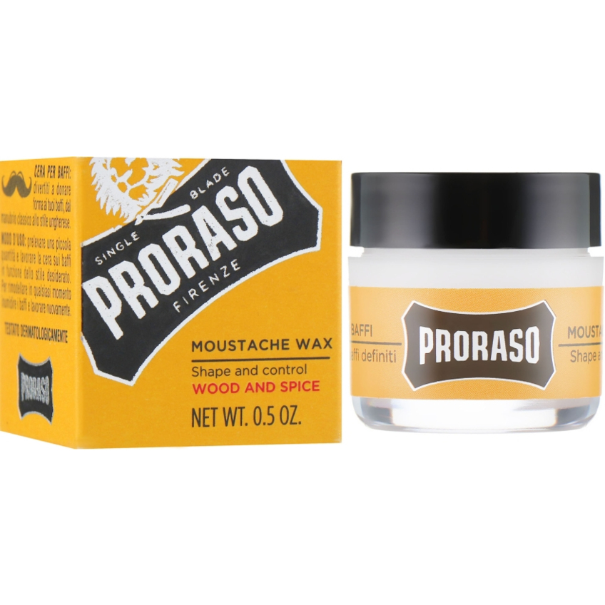 Воск для усов Proraso Moustache Wax Wood & Spice