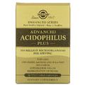 Покращений ацидофільний плюс комплекс пробіотиків / Advanced Acidophilus Plus, Solgar, 60 вегетаріанських капсул