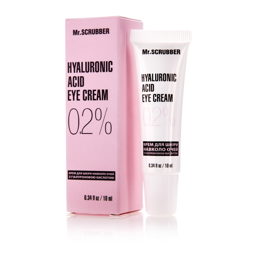 Крем для шкіри навколо очей з гіалуроновою кислотою 0,2% Mr.Scrubber Hyaluronic Acid Eye Cream