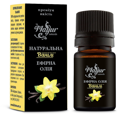 Ефірна олія «Ваніль» натуральна Mayur