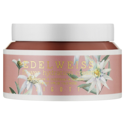 Крем Омолаживающий с экстрактом швейцарского эдельвейса Jigott Edelweiss Flower Hydration