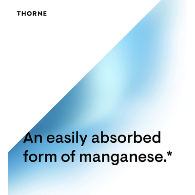 Бисглицинат марганца / Manganese Bisglycinate, Thorne Research, 15 мг, 60 капсул