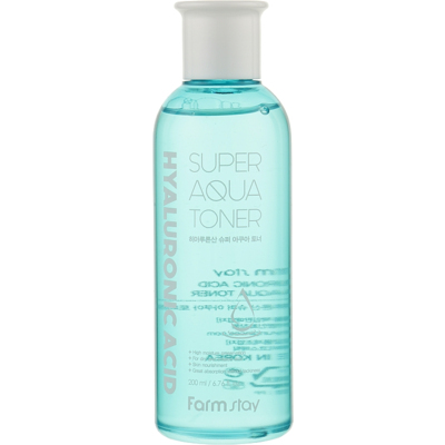 Суперувлажняющий тонер с гиалуроновой кислотой FarmStay Hyaluronic Acid Super Aqua Toner
