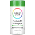Комплекс вітаміну B повного спектру / Complete B-Complex Food Based Formula, Rainbow Light, 90 таблеток