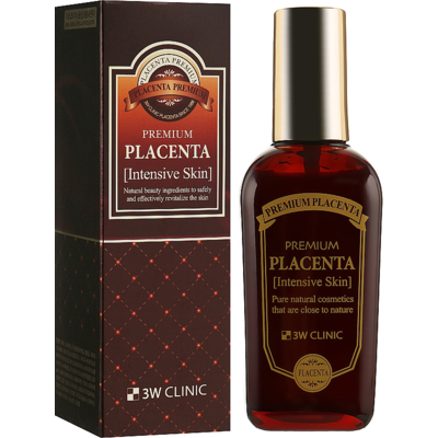 Антивозрастной тонер для лица с плацентой 3W Clinic Premium Placenta Intensive Skin
