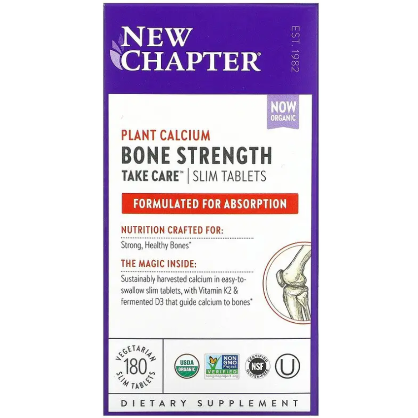 Добавка для укрепления костей / Bone Strength Take Care, New Chapter, 180 таблеток