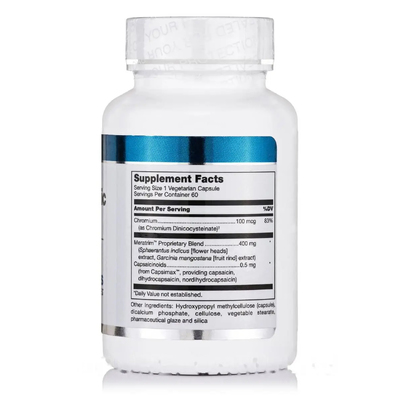 Формула управління вагою / Metabolic Lean, Douglas Laboratories, 60 вегетаріанських капсул