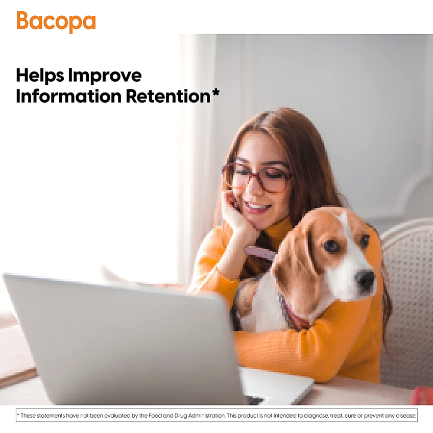 Бакопа / Bacopa With Synapsa, Doctor's Best, 320 мг, 60 капсул