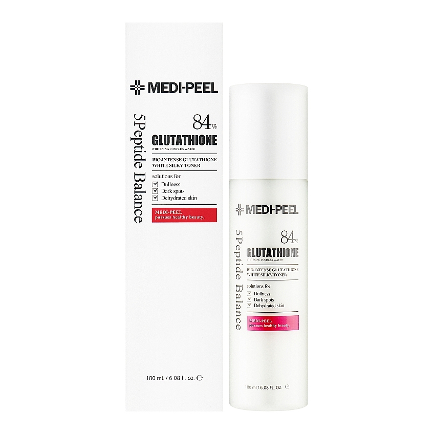 Тонер осветляющий с глутатионом Medi-Peel Bio Intense Glutathione White Silky Toner