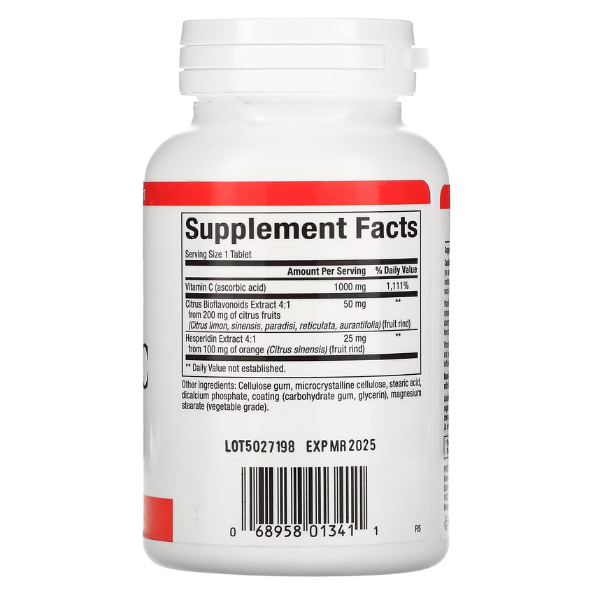 Витамин C / Vitamin C, Natural Factors, 1000 мг, 90 таблеток