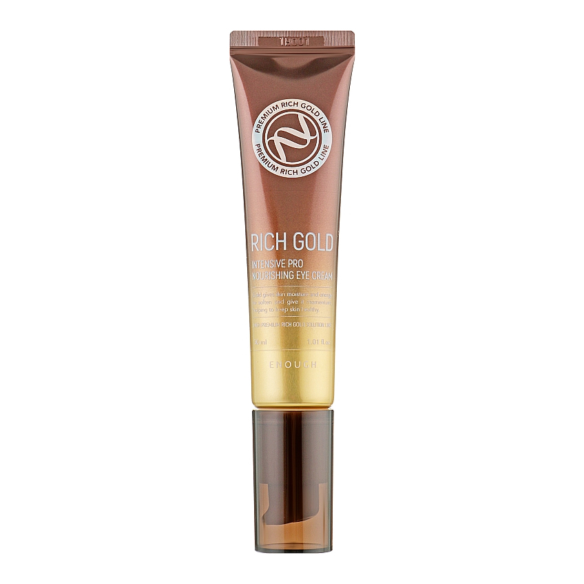 Питательный крем для ухода за кожей век с золотом Enough Rich Gold Intensive Pro Nourishing Eye Cream