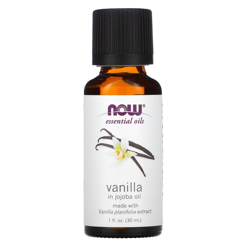 Ефірна олія зі смаком ванілі та жожоба Now Foods Essential Oils Vanilla In Jojoba