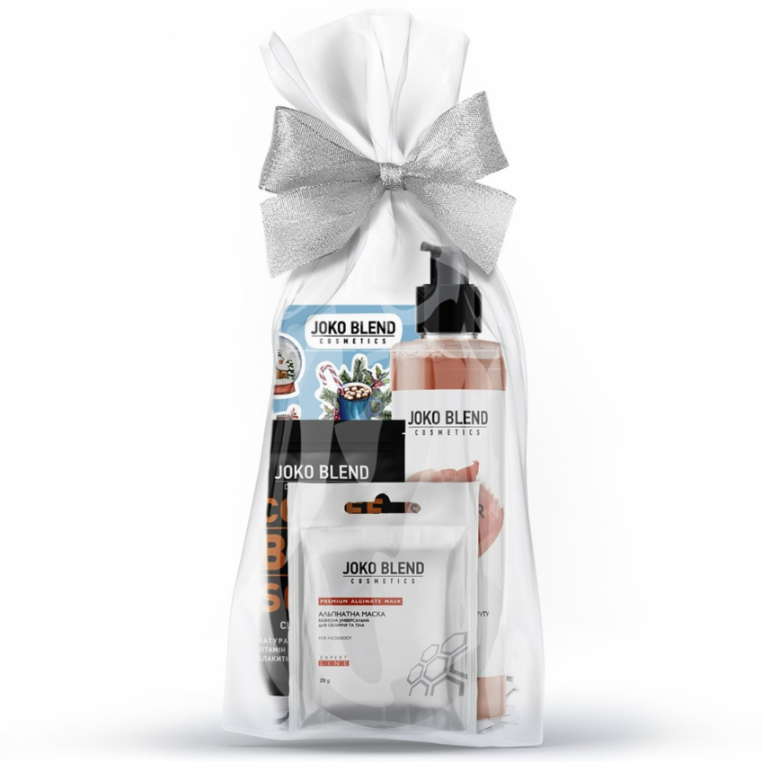 Подарочный набор Joko Blend Citrus Splash Set (маска для лица, гель для душа, скраб для тела, стикеры)