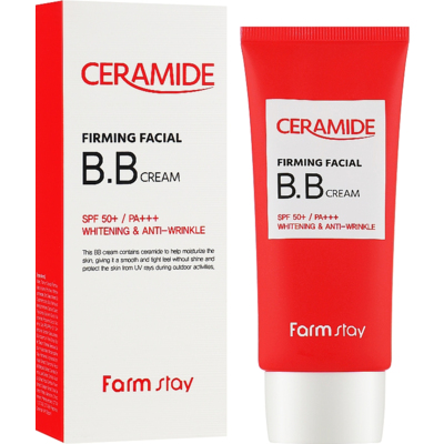 Укрепляющий BB-крем для лица с керамидами SPF 50 FarmStay Ceramide Firming Facial B.B Cream
