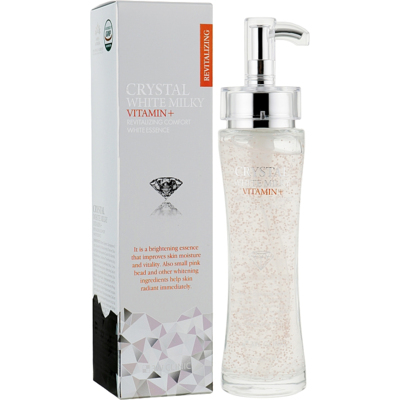 Питательная эссенция с молочным протеином 3W Clinic Crystal White Milky Essence Vitamin+